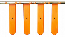 Елемент ворот для тележек METAL-POZ комплект ограничителей на 4 направляющих купить в интернет магазине | M555.com.ua